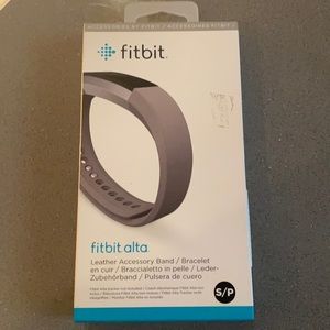 Fitbit Alta Leather Accessory Band